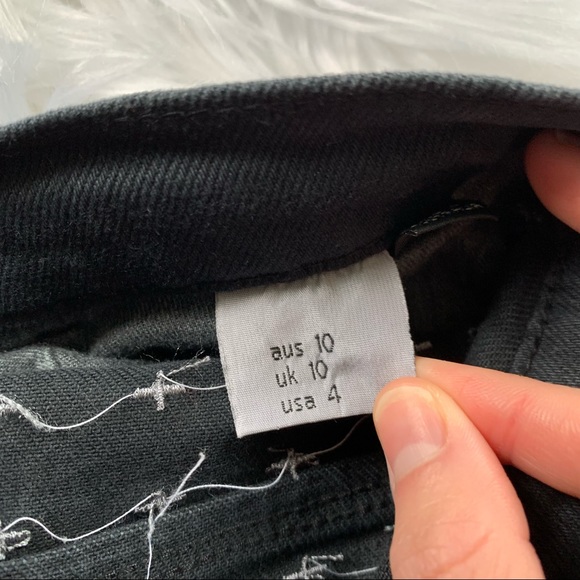 Ksubi Black Skinny Jeans with Ankle Zipper - Picture 8 of 12